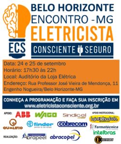 Encontro de Eletricistas Conscientes e Seguros – MG – Belo Horizonte